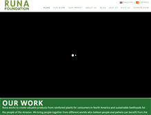 Tablet Screenshot of fundacionruna.org